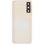 Samsung Galaxy A13 5G İle Uyumlu Arka kapak Cam (A136 2021) (Aftermarket Plus) (Altın) - Görsel 3
