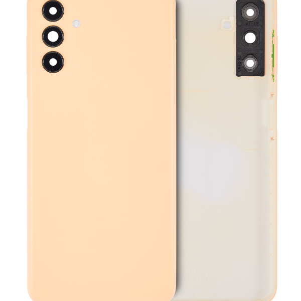 Samsung Galaxy A13 5G İle Uyumlu Arka kapak Cam (A136 2021) (Aftermarket Plus) (Altın)