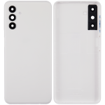 Samsung Galaxy A13 5G İle Uyumlu Arka kapak Cam (A136 2021) (Aftermarket Plus) (Beyaz) - Görsel 2