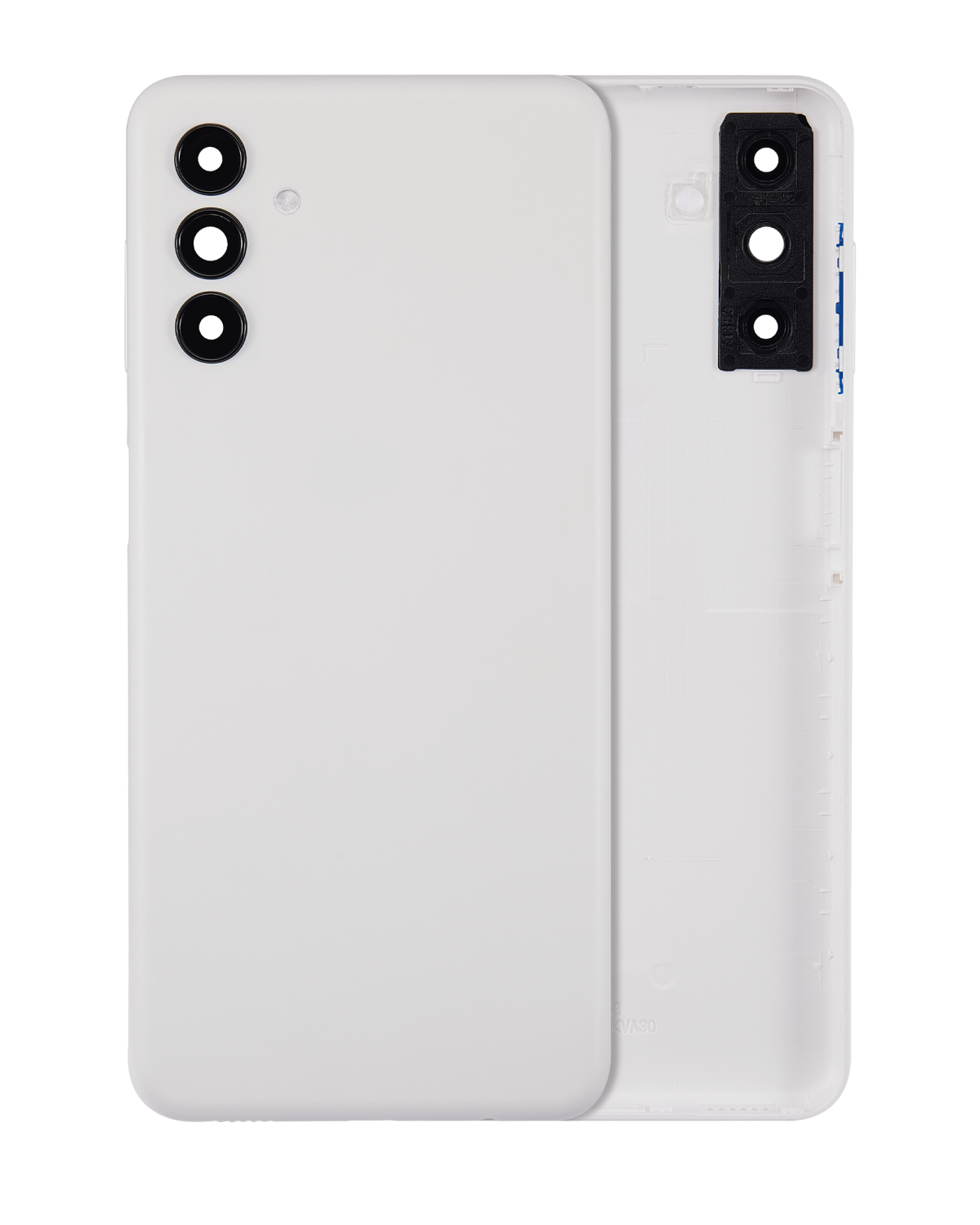 Samsung Galaxy A13 5G İle Uyumlu Arka kapak Cam (A136 2021) (Aftermarket Plus) (Beyaz)