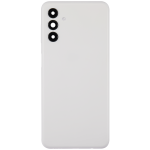 Samsung Galaxy A13 5G İle Uyumlu Arka kapak Cam (A136 2021) (Aftermarket Plus) (Beyaz) - Görsel 3