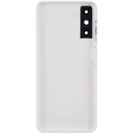 Samsung Galaxy A13 5G İle Uyumlu Arka kapak Cam (A136 2021) (Aftermarket Plus) (Beyaz) - Görsel 4