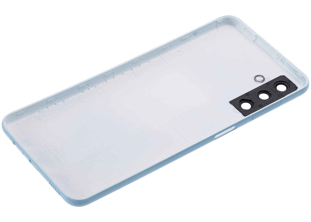 Samsung Galaxy A13 5G İle Uyumlu Arka kapak Cam (A136 2021) (Aftermarket Plus) (Mavi) - Görsel 6