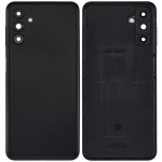 Samsung Galaxy A13 5G İle Uyumlu Arka kapak Cam (A136 2021) (Aftermarket Plus) (Siyah) - Görsel 2