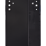 Samsung Galaxy A13 5G İle Uyumlu Arka kapak Cam (A136 2021) (Aftermarket Plus) (Siyah)