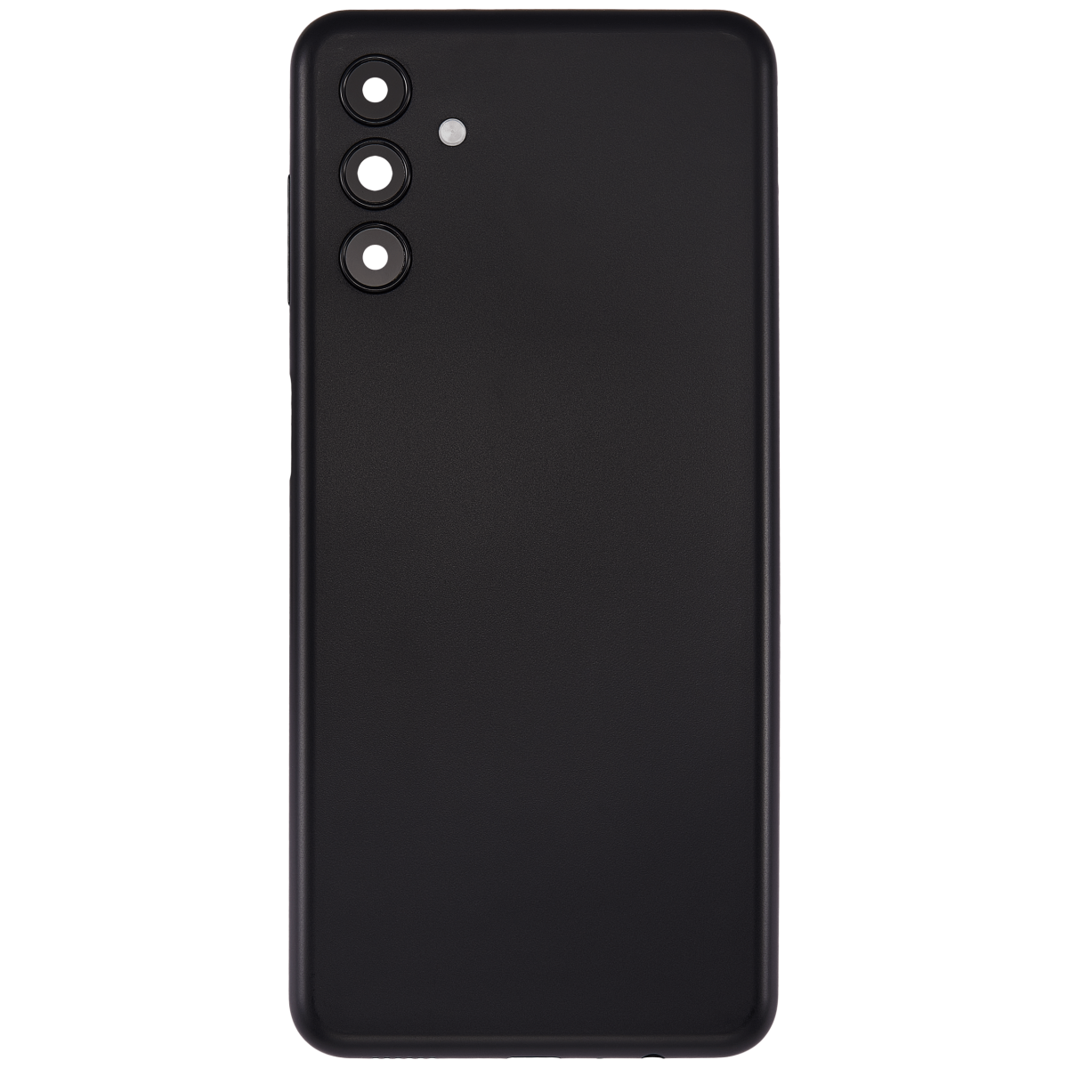 Samsung Galaxy A13 5G İle Uyumlu Arka kapak Cam (A136 2021) (Aftermarket Plus) (Siyah) - Görsel 3