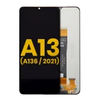 Samsung Galaxy A13 5G İle Uyumlu Çerçevesiz ekran LCD Ekranı (A136 2021) Orijinal (Tüm Renkler) - Görsel 2