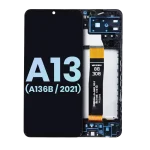 Samsung Galaxy A13 5G İle Uyumlu İçin Çerçeveli ekran (A136B 2021) (Uluslararası Sürüm) (Servis Paketi) (Tüm Renkler)  LCD Ekranı Uyumlu - Görsel 2