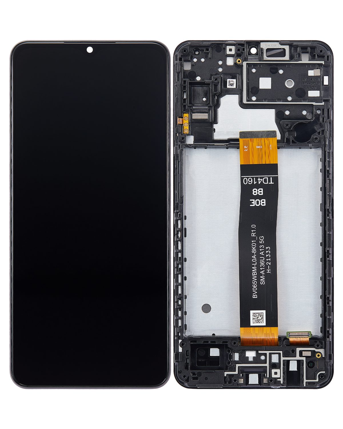 Samsung Galaxy A13 5G İle Uyumlu İçin Çerçeveli ekran (A136U 2021) Orijinal (Tüm Renkler)  LCD Ekranı Uyumlu - Görsel 2
