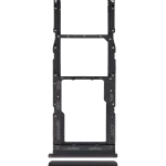 Samsung Galaxy A13 5G İle Uyumlu İle Uyumlu Çift Sim Kart Tepsisi (A136 2021) (Siyah)