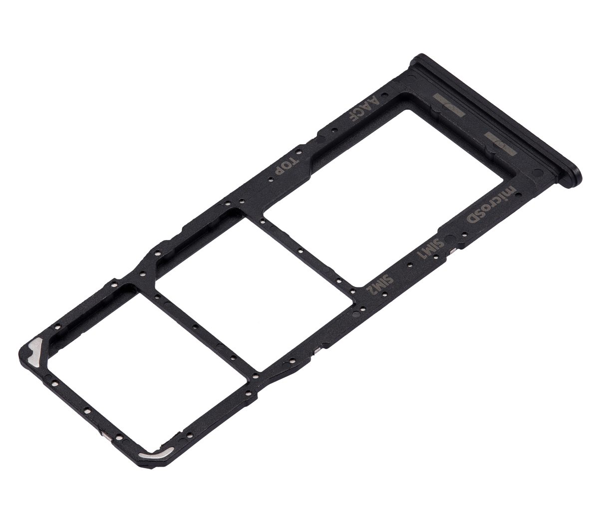 Samsung Galaxy A13 5G İle Uyumlu İle Uyumlu Çift Sim Kart Tepsisi (A136 2021) (Siyah) - Görsel 5