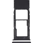 Samsung Galaxy A13 5G İle Uyumlu İle Uyumlu Tek Sim Kart Tepsisi (A136 2021) (Siyah)