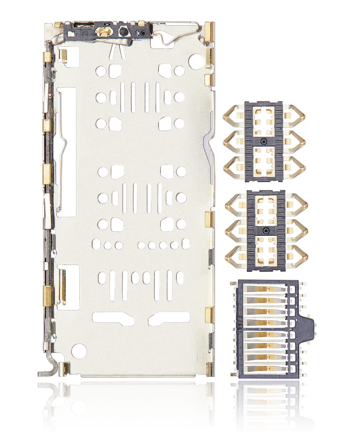 Samsung Galaxy A13 5G Sim İle Uyumlu Kart Okuyucu (A115 2020) A13 (A135 2022) A13 5G (A136 2021) (4 Parça Set) - Görsel 4