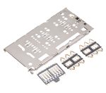 Samsung Galaxy A13 5G Sim İle Uyumlu Kart Okuyucu (A115 2020) A13 (A135 2022) A13 5G (A136 2021) (4 Parça Set) - Görsel 5