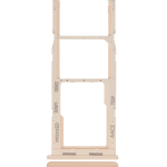 Samsung Galaxy A13 İle Uyumlu Çift Sim Kart Tepsisi (A135 2022) (Şeftali)