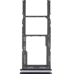 Samsung Galaxy A13 İle Uyumlu Çift Sim Kart Tepsisi (A135 2022) (Siyah)