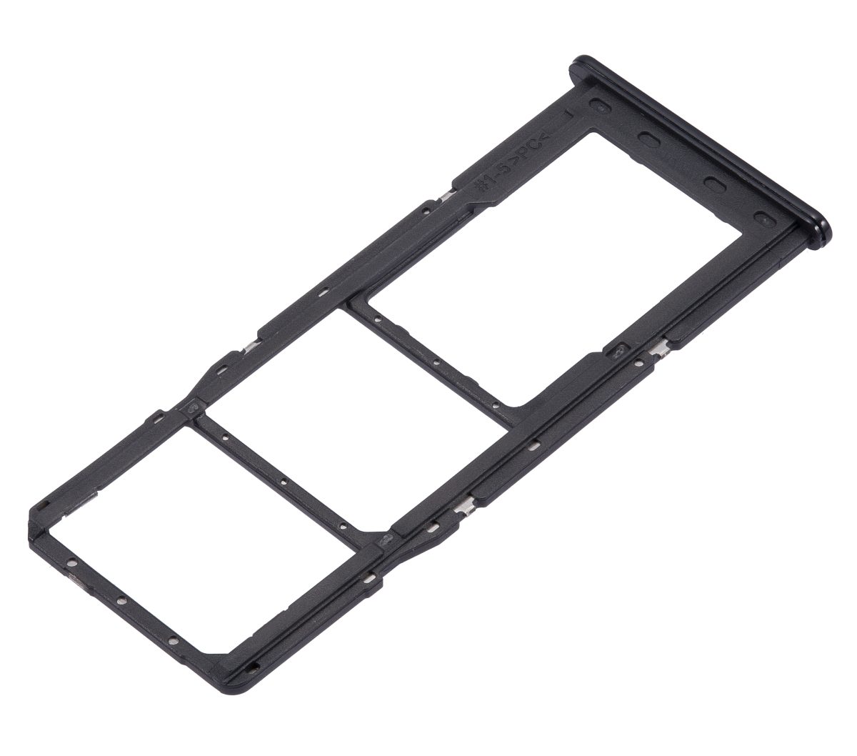 Samsung Galaxy A13 İle Uyumlu Çift Sim Kart Tepsisi (A135 2022) (Siyah) - Görsel 5