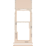 Samsung Galaxy A13 İle Uyumlu Tek Sim Kart Tepsisi (A135 2022) (Şeftali)