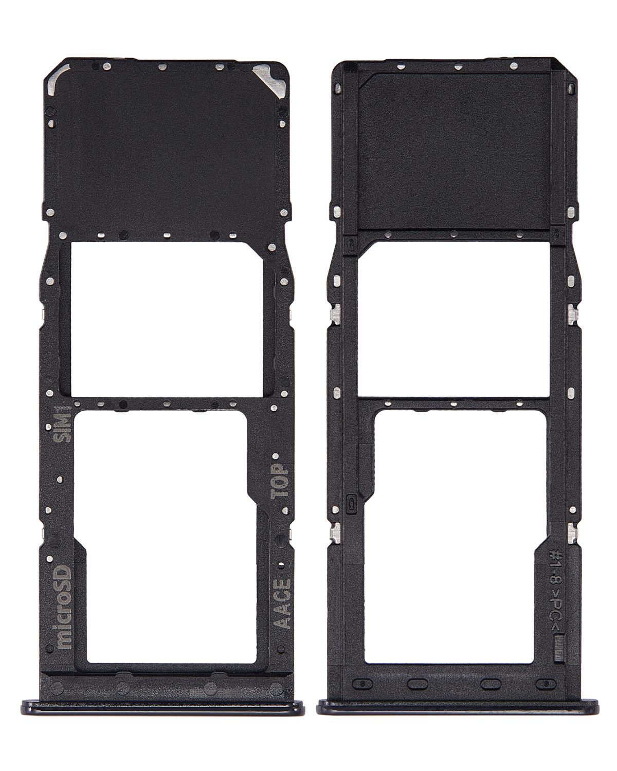 Samsung Galaxy A13 İle Uyumlu Tek Sim Kart Tepsisi (A135 2022) (Siyah) - Görsel 2