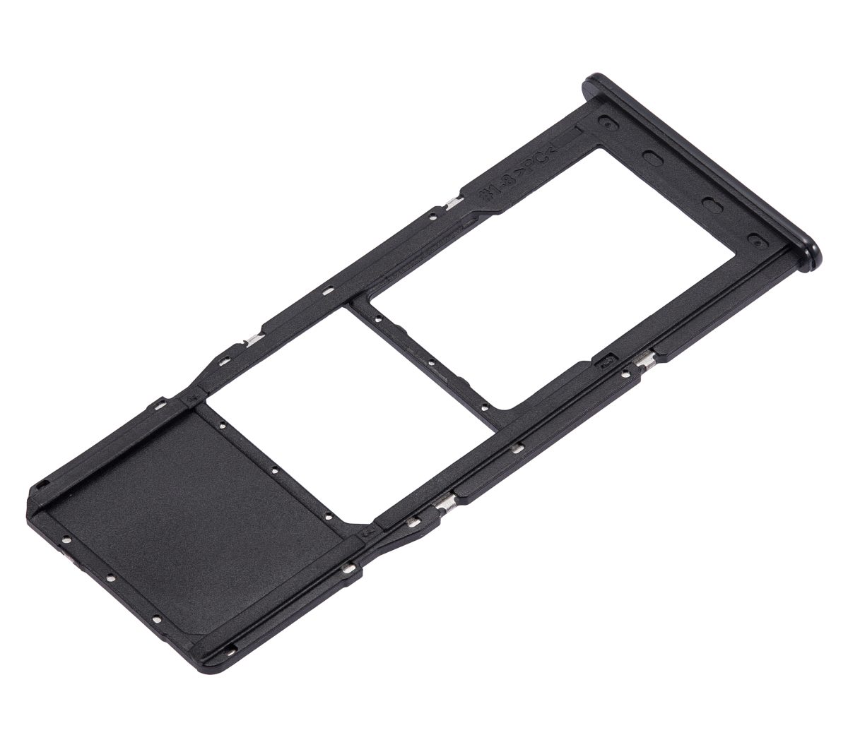 Samsung Galaxy A13 İle Uyumlu Tek Sim Kart Tepsisi (A135 2022) (Siyah) - Görsel 4
