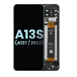 Samsung Galaxy A13 s İle Uyumlu İçin Çerçeveli ekran 5G (A137 2022) (Servis Paketi) (Tüm Renkler)  LCD Ekranı Uyumlu - Görsel 3
