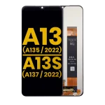 Samsung Galaxy A13s 4G İle Uyumlu Çerçevesiz ekran LCD Ekranı (A135 2022) A13s (A137 2022) Orijinal (Tüm Renkler)