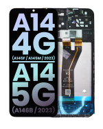 Samsung Galaxy A14 4G İle Uyumlu Çerçeveli ekran LCD Ekranı A Kalite 145F A145M 2023) A14 5G (A146B 2023) (Uluslararası Sürüm) (Servis Paketi) (Tüm Renkler) - Görsel 4