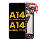 Samsung Galaxy A14 4G İle Uyumlu Çerçeveli ekran LCD Ekranı(A145F A145M 2023) A14 5G (A146B 2023) (Uluslararası Sürüm) Orijinal (Tüm Renkler - Görsel 3