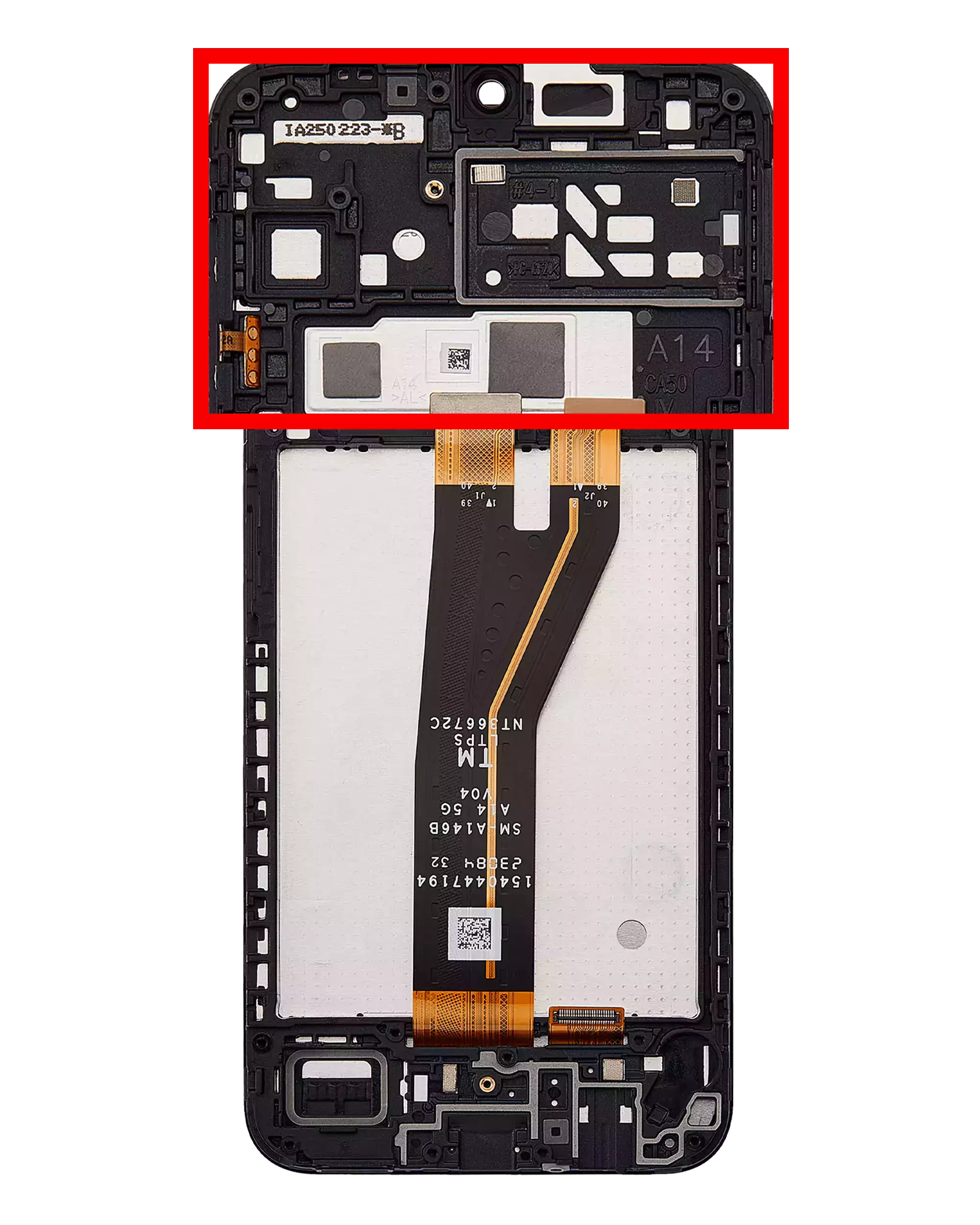 Samsung-Galaxy-A14-4G-Ile-Uyumlu-Cerceveli-ekran-LCD-EkraniA145F-A145M-2023-A14-5G-A146B-2023-Uluslararasi-Surum-Orijinal-Tum-Renkler-3 Samsung Galaxy A14 4G İle Uyumlu Çerçeveli ekran LCD Ekranı(A145F A145M 2023) A14 5G (A146B 2023) (Uluslararası Sürüm) Orijinal (Tüm Renkler - Görsel 4