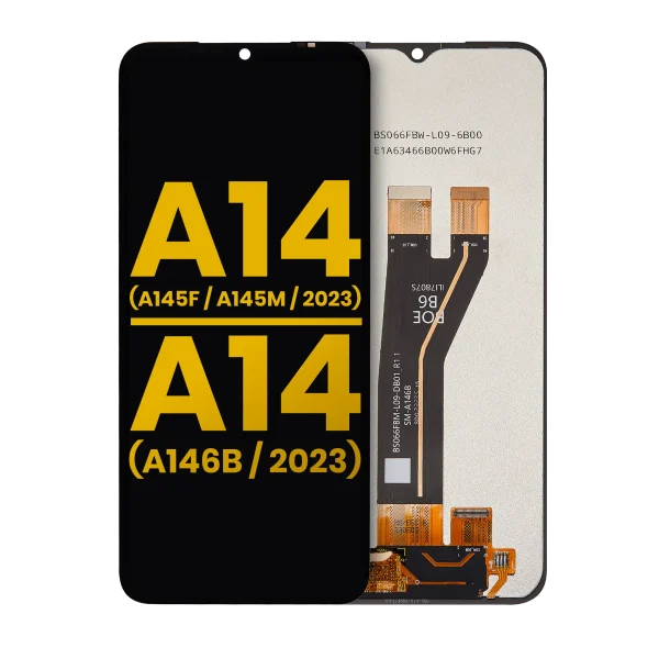 Samsung Galaxy A14 4G İle Uyumlu Çerçevesiz ekran LCD Ekranı (A145F A145M 2023) A14 5G (A146B 2023) (Uluslararası Sürüm) Orijinal (Tüm Renkler)