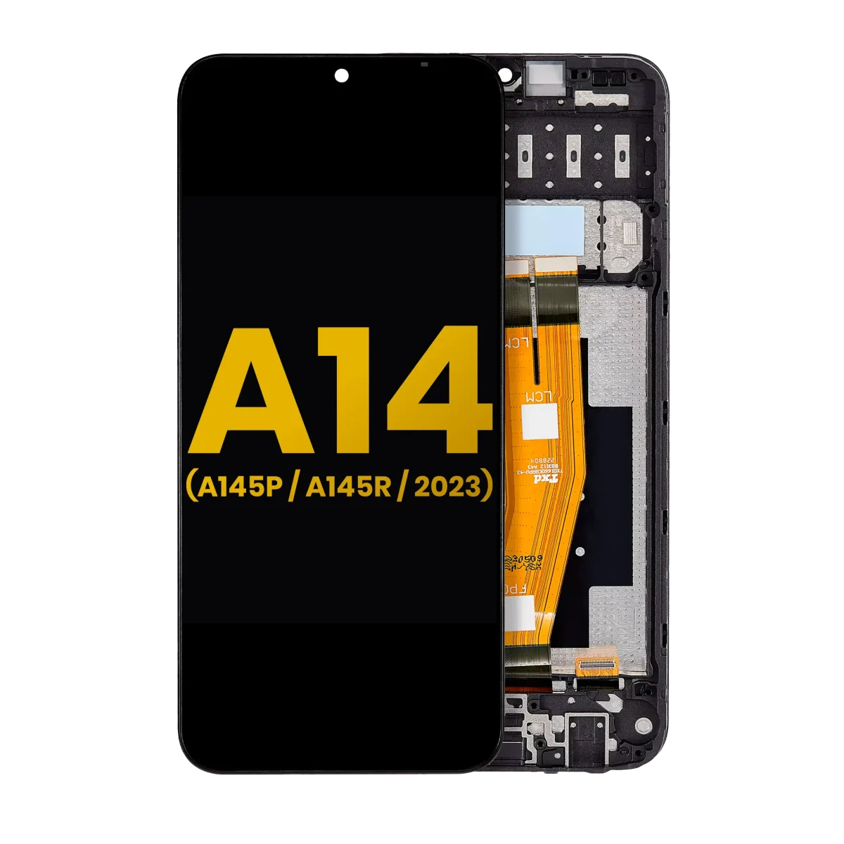 Samsung Galaxy A14 4G İle Uyumlu İçin Çerçeveli ekran (A145P A145R 2023) Orijinal (Tüm Renkler)  LCD Ekranı - Görsel 3