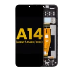 Samsung Galaxy A14 4G İle Uyumlu İçin Çerçeveli ekran (A145P A145R 2023) Orijinal (Tüm Renkler)  LCD Ekranı - Görsel 3