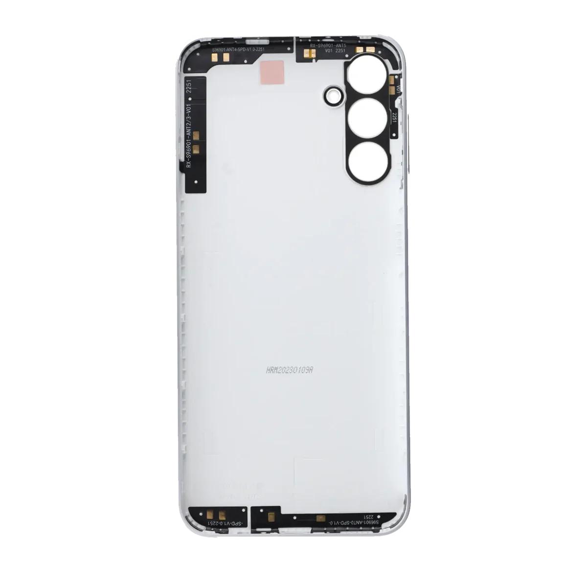 Samsung Galaxy A14 5G İle Uyumlu Arka Kapak Camı (A146 2023) (Servis Paketi) (Gümüş) - Görsel 3