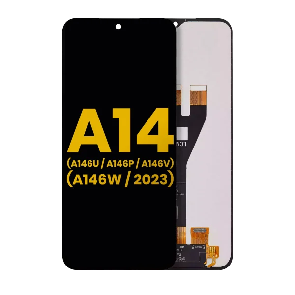 Samsung Galaxy A14 5G İle Uyumlu Çerçevesiz ekran LCD Ekranı (A146U A146P A146V A146W 2023) (ABD Sürümü) Orijinal (Tüm Renkler)