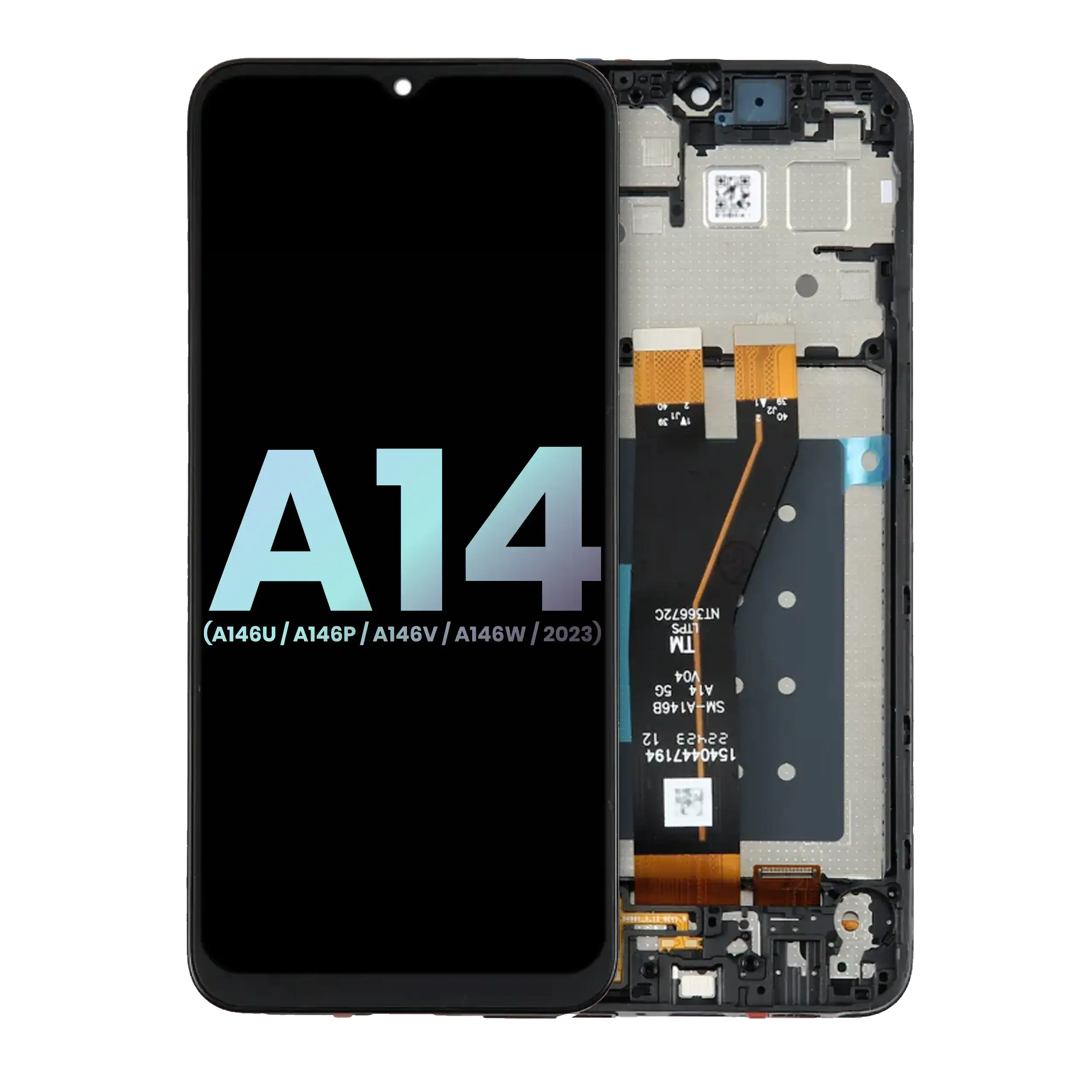 Samsung Galaxy A14 5G İle Uyumlu İçin Çerçeveli ekran (A146U A146P A146V A146W 2023) (ABD Sürümü) (Servis Paketi) (Tüm Renkler)  LCD Ekranı Uyumlu Samsung Galaxy A14 5G İle Uyumlu İçin Çerçeveli ekran (A146U A146P A146V A146W 2023) (ABD Sürümü) (Servis Paketi) (Tüm Renkler)  LCD Ekranı Uyumlu