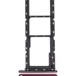 Samsung Galaxy A14 5G İle Uyumlu İle Uyumlu Çift Sim Kart Tepsisi (A146P R 2023) (Koyu Kırmızı)