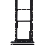 Samsung Galaxy A14 5G İle Uyumlu İle Uyumlu Çift Sim Kart Tepsisi (A146P R 2023) (Siyah)