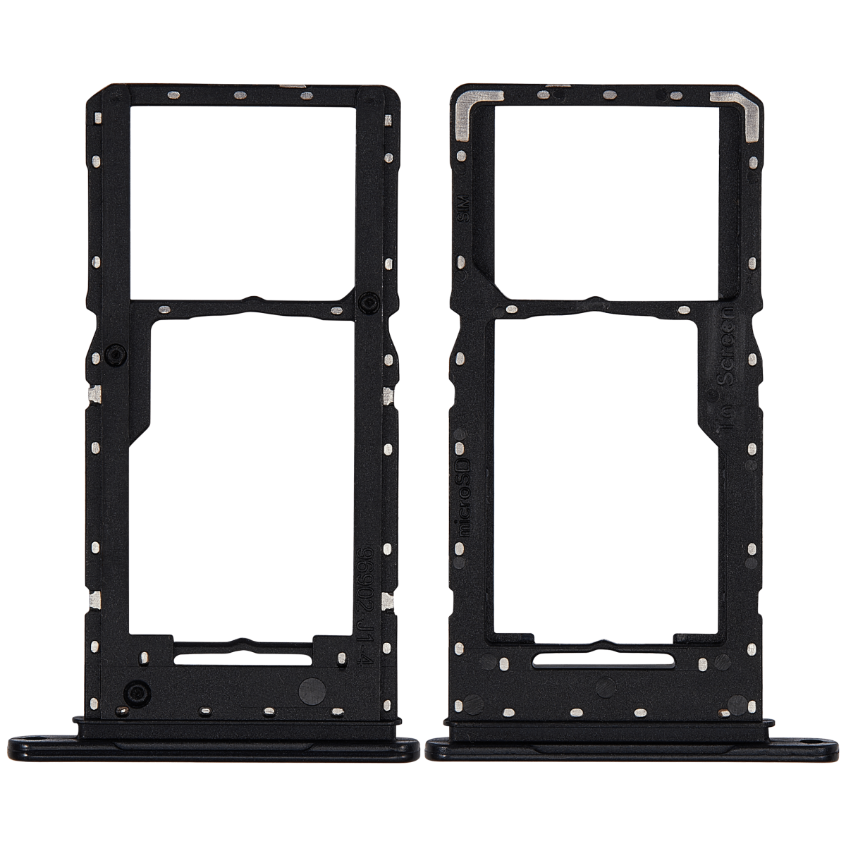 Samsung Galaxy A14 5G İle Uyumlu İle Uyumlu Tek Sim Kart Tepsisi (A146U 2023) (Siyah) - Görsel 2