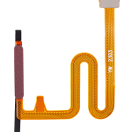 Samsung Galaxy A14 İle Uyumlu (A145B 2023) (Koyu Kırmızı) Flex Kablolu Parmak İzi Okuyucu