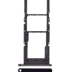 Samsung Galaxy A14 İle Uyumlu Çift Sim Kart Tepsisi (A145F) (Siyah)