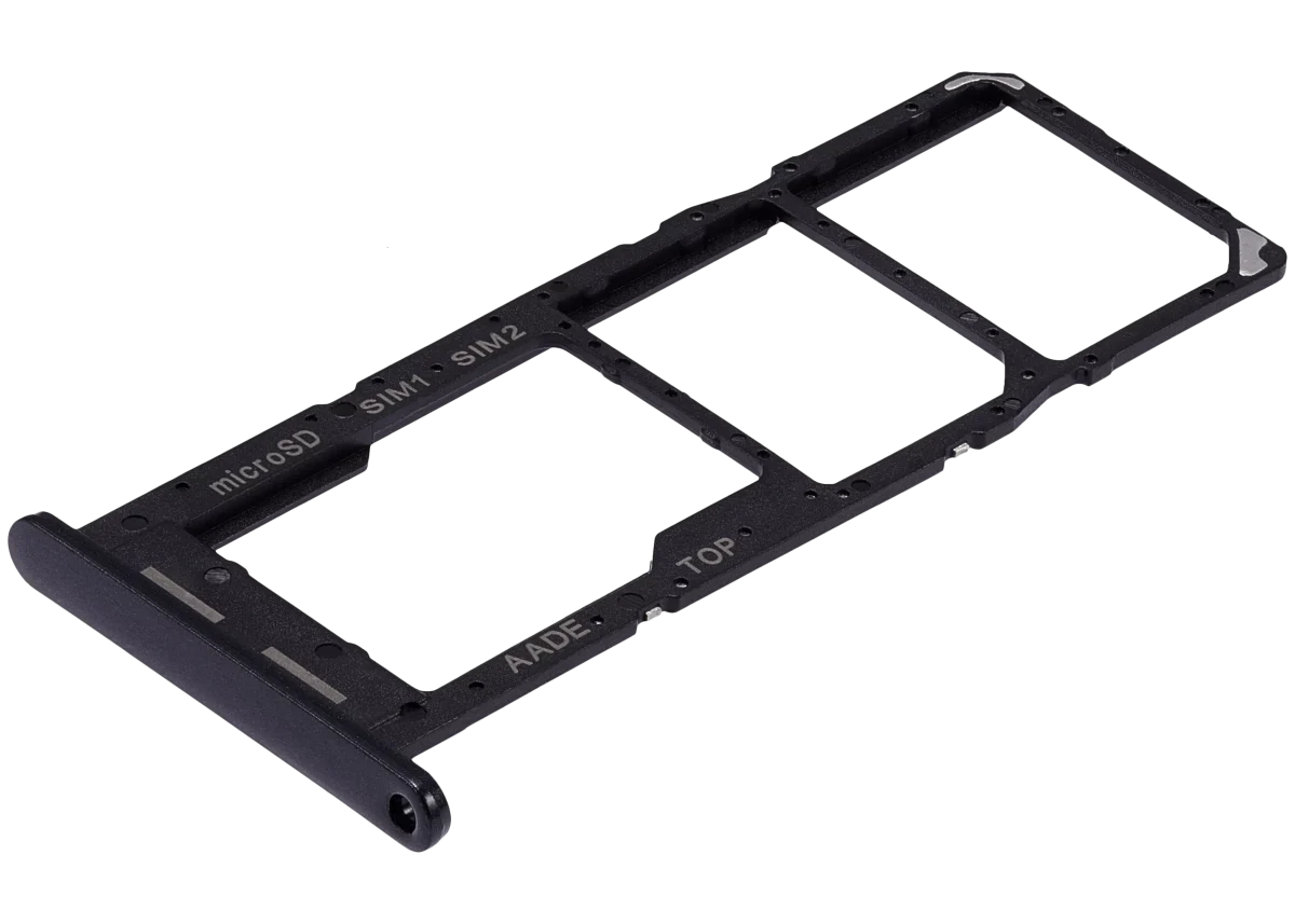 Samsung Galaxy A14 İle Uyumlu Çift Sim Kart Tepsisi (A145F) (Siyah) - Görsel 5