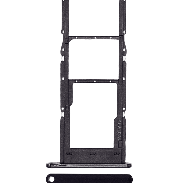 Samsung Galaxy A14 İle Uyumlu Çift Sim Kart Tepsisi (A145F) (Siyah)