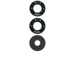 Samsung Galaxy A15 5G İle Uyumlu Arka Kamera Lensi (Sadece Cam) Yapışkanlı (A155 2023) A15 5G (A156 2023) (3 Parça Set) - Görsel 2