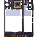 Samsung Galaxy A15 5G İle Uyumlu  Orta Çerçeve Kasası (A156 2023) (Brave Black)