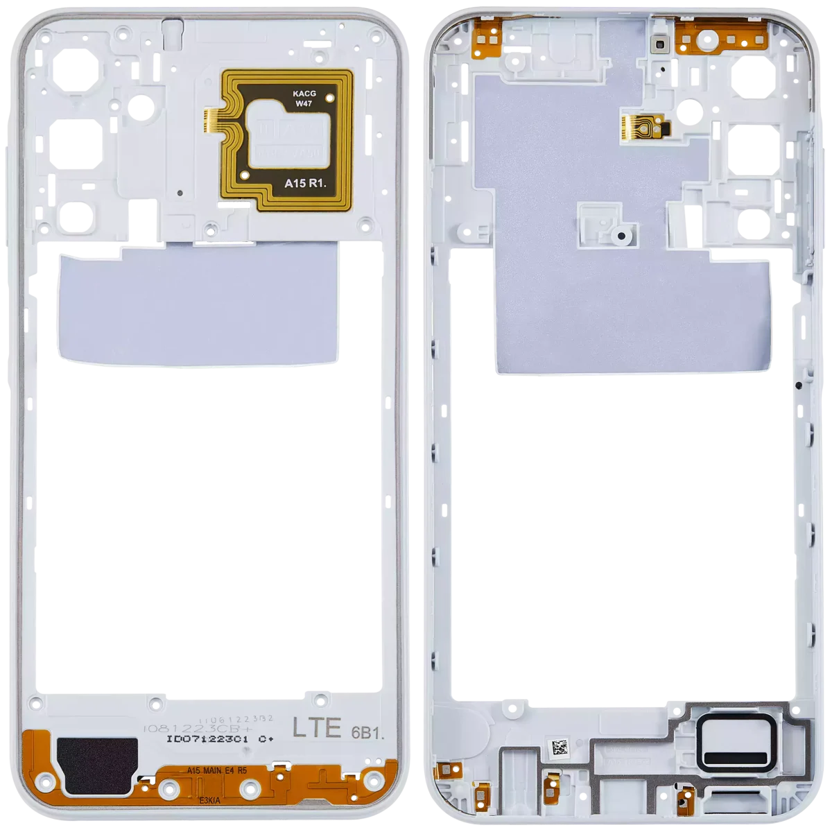 Samsung Galaxy A15 5G İle Uyumlu  Orta Çerçeve Kasası (A156 2023) (Büyüleyici Mavi) - Görsel 2