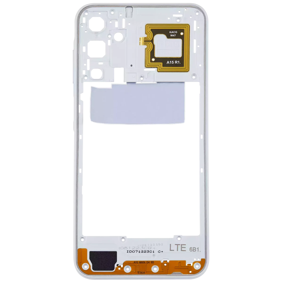 Samsung Galaxy A15 5G İle Uyumlu  Orta Çerçeve Kasası (A156 2023) (Büyüleyici Mavi) - Görsel 3