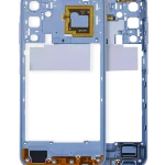 Samsung Galaxy A15 5G İle Uyumlu  Orta Çerçeve Kasası (A156 2023) (İyimser Mavi)