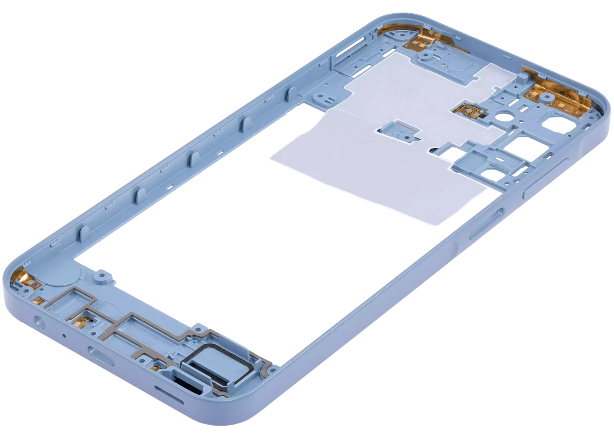Samsung Galaxy A15 5G İle Uyumlu  Orta Çerçeve Kasası (A156 2023) (İyimser Mavi) - Görsel 6