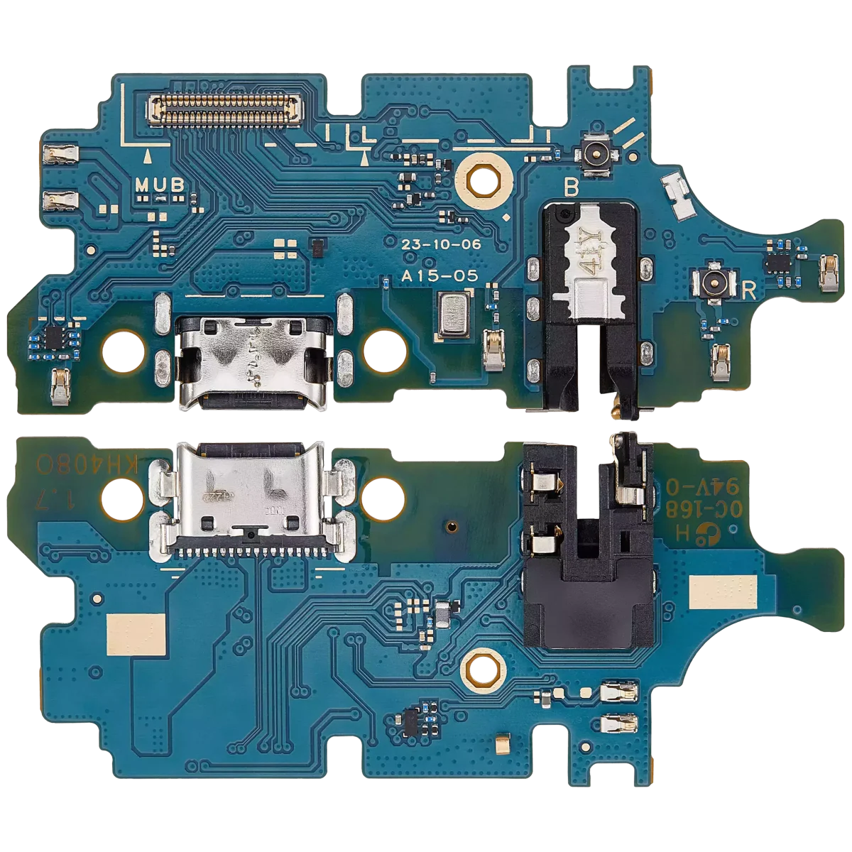 Samsung Galaxy A15 İle Uyumlu (A155 2023) A15 5G (A156 2023) (ABD Sürümü) (Premium) Kulaklık Girişli Şarj Portu Kartı - Görsel 2
