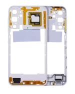 Samsung Galaxy A15 İle Uyumlu  Orta Çerçeve Kasası (A155 2023) (Büyülü Mavi)